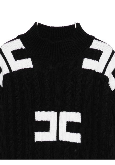 Pull con logo ELISABETTA FRANCHI KIDS | EFMA171C.FL230D748